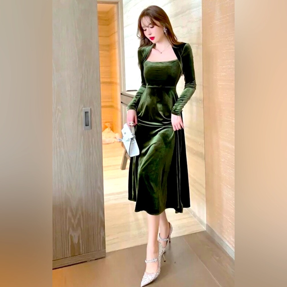 Jeilyr10 French Vintage Dress